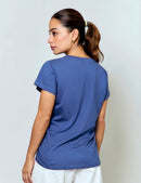 Camiseta a-mar - Azul Ballena