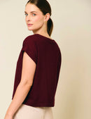 Blusa Graná - Berenjena