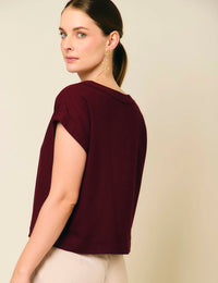 Blusa Graná - Berenjena