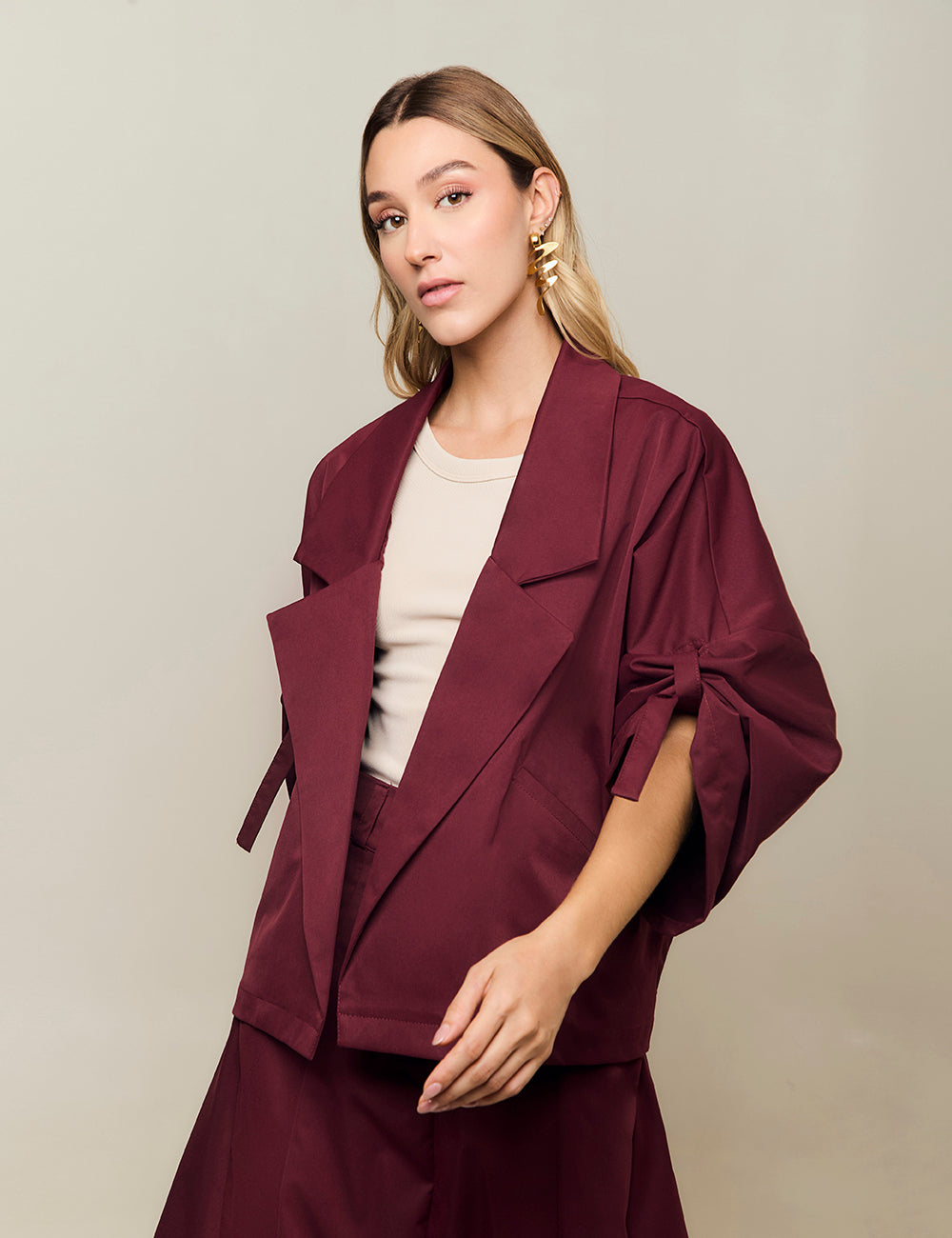 Chaqueta Pacífico - Berenjena