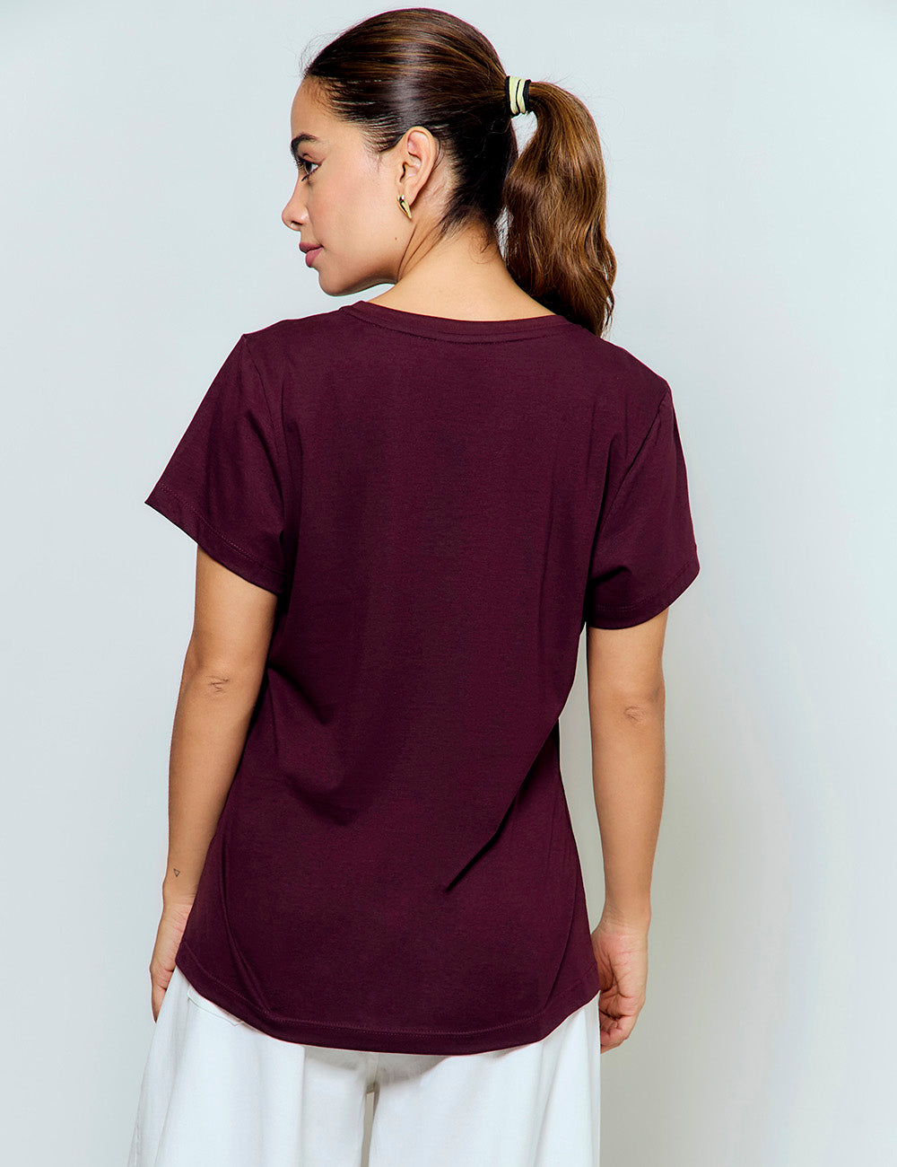 Camiseta a-mar - Berenjena Medusa