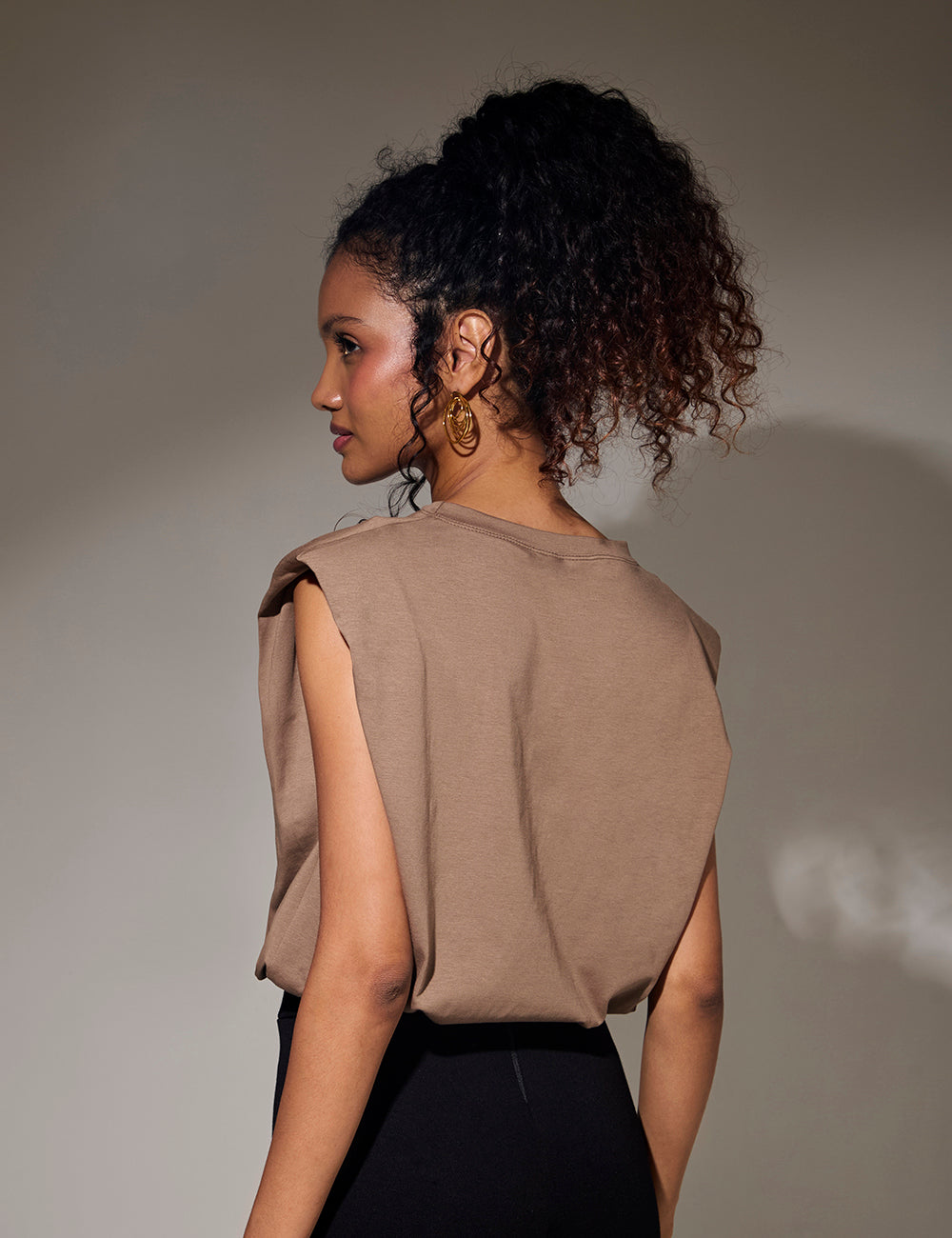 Blusa Destello - Camel