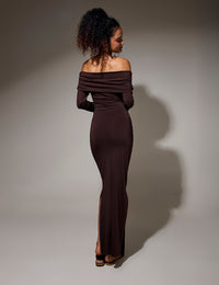 Vestido Destello - Café