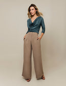 Palazzo Solid - Camel Oscuro