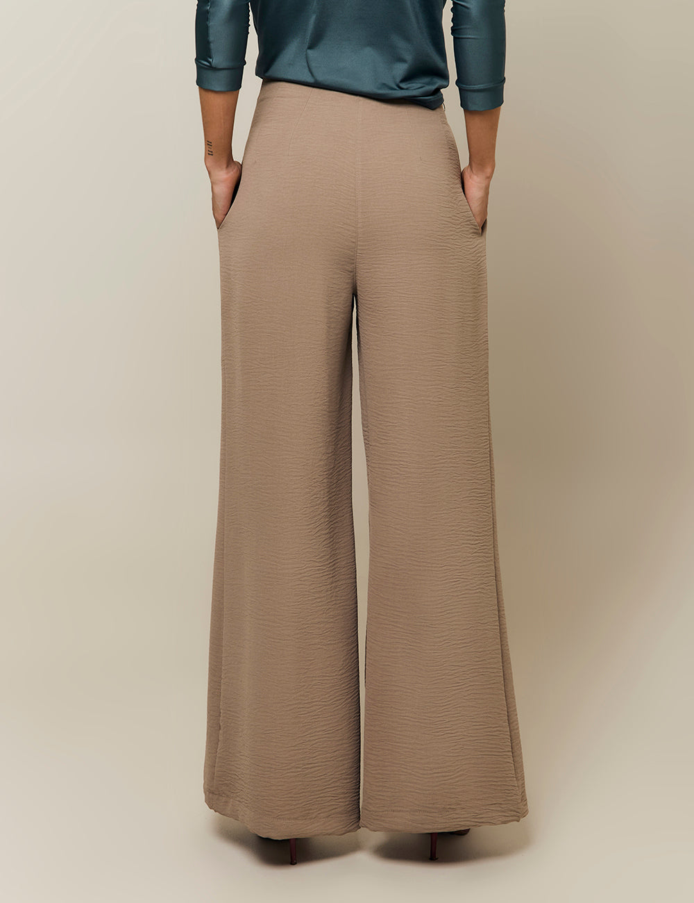 Palazzo Solid - Camel Oscuro