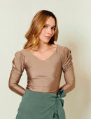 Blusa Eros - Camel