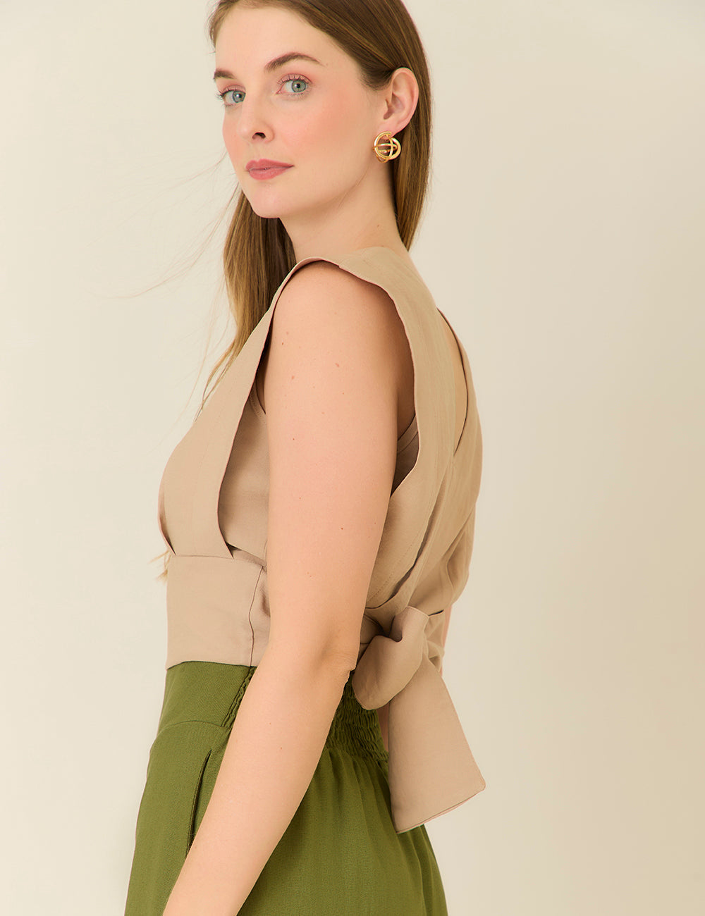 Blusa Nogal - Camel