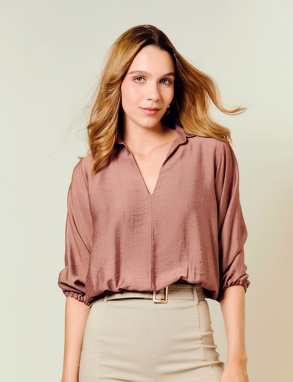 Blusa Leal - Camel