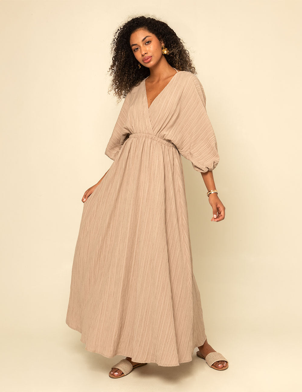 Vestido Oasis - Camel