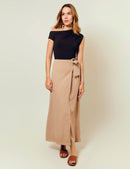 Falda Destino - Camel