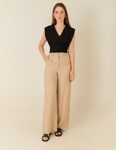 Pantalón Nogal - Camel