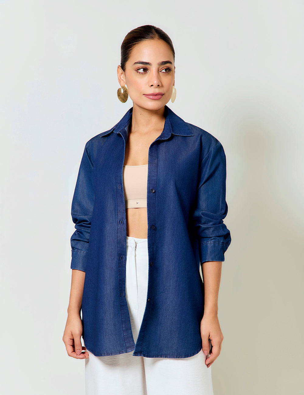 Blusa Homenaje - Denim