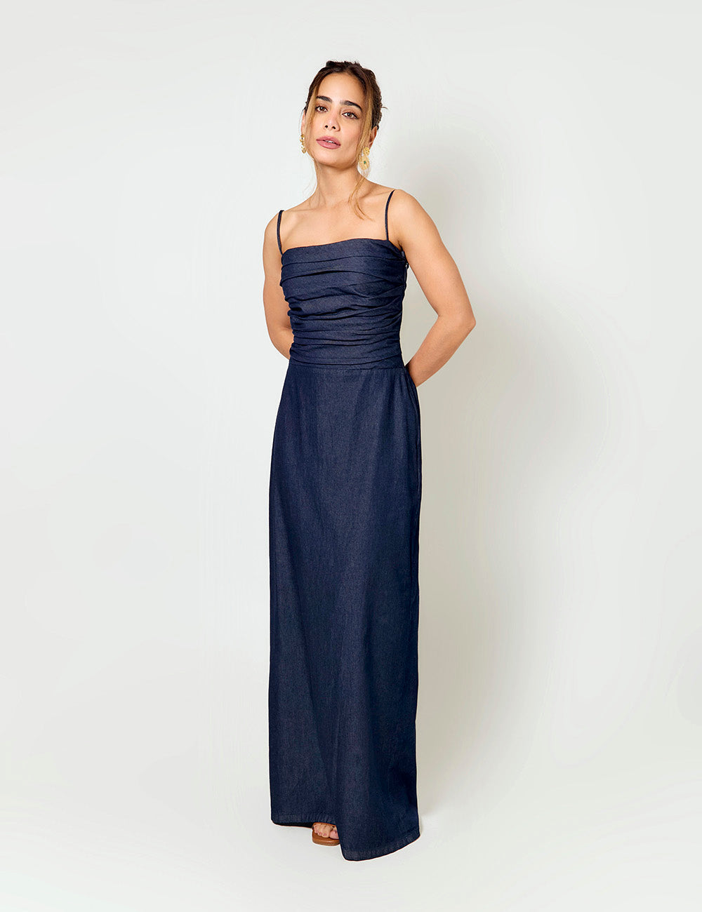 Vestido Homenaje - Denim