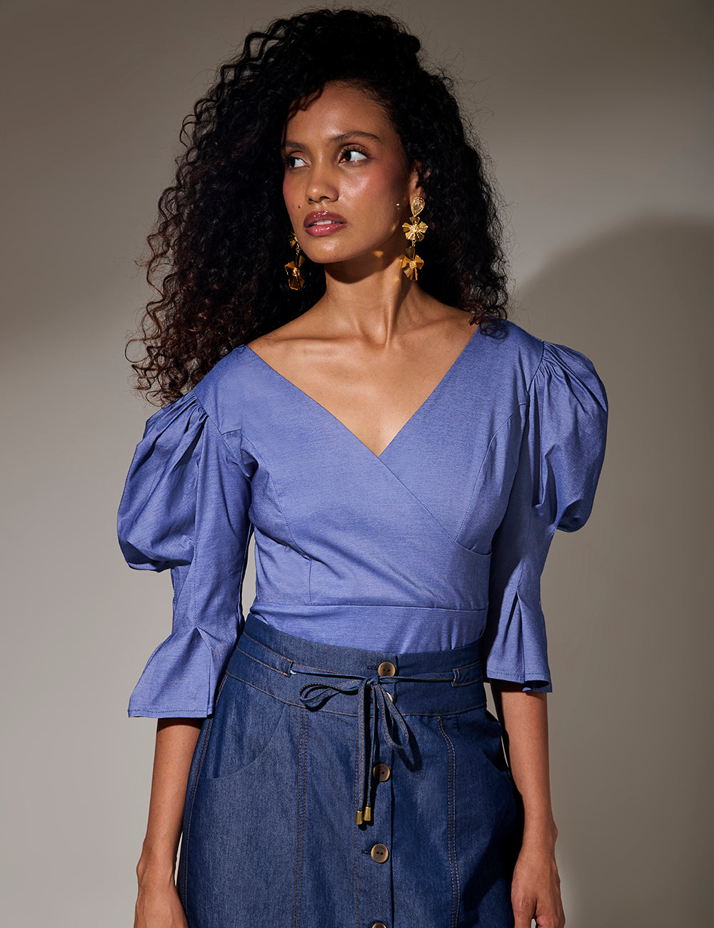 Blusa Celeste - Denim