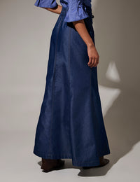 Falda Celeste - Denim
