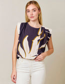 Blusa Jacaranda - Estampado