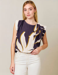 Blusa Jacaranda - Estampado