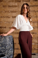 Blusa Camino - Marfil