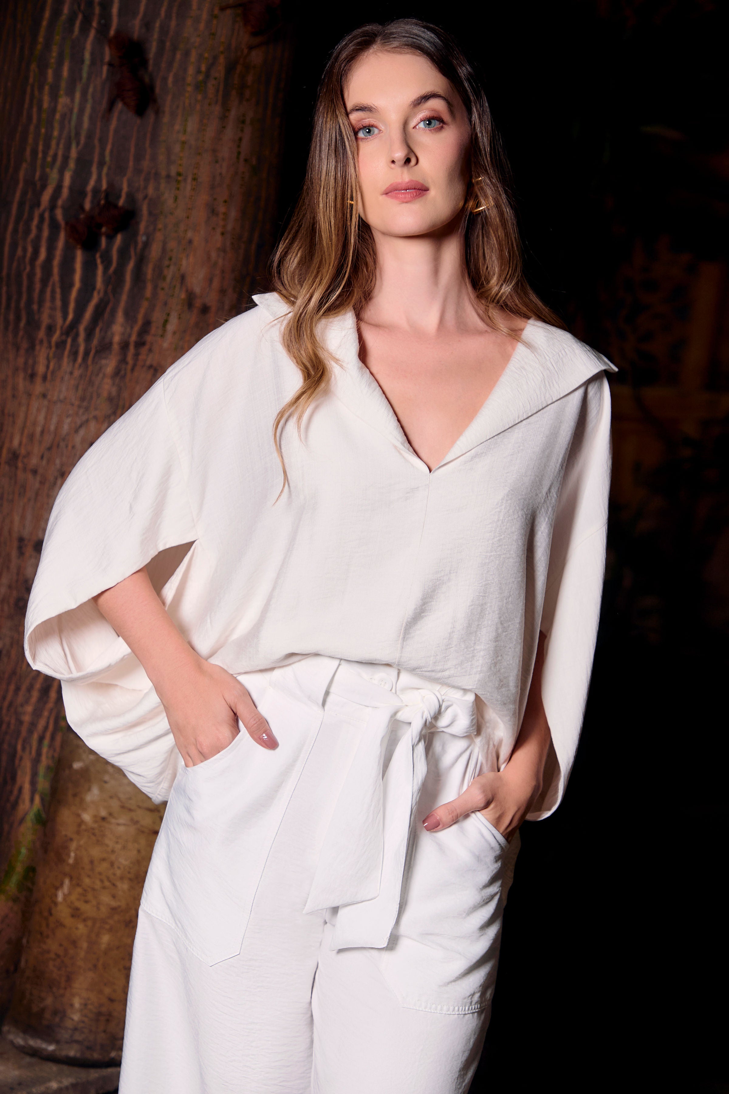 Blusa Tributo - Marfil