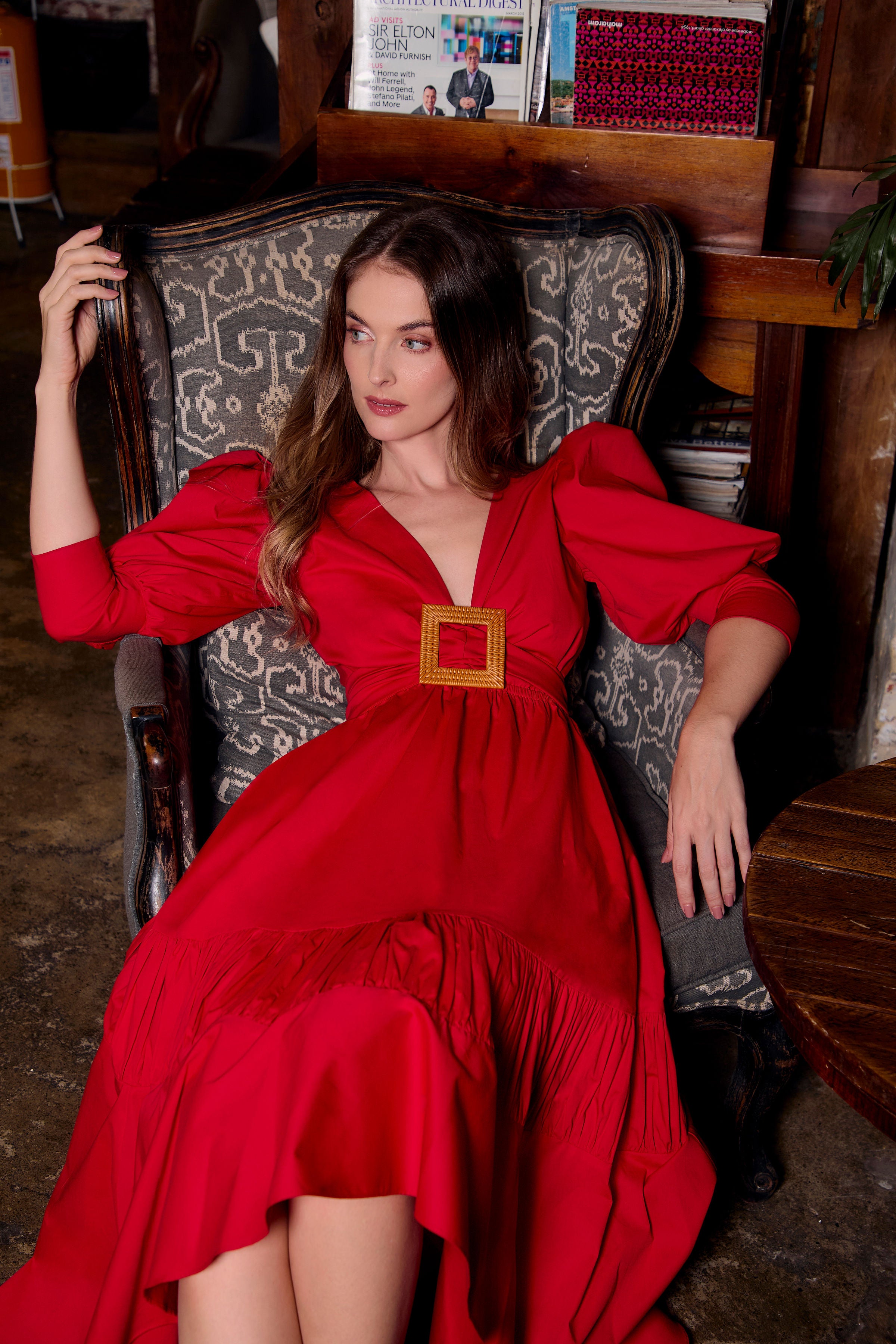 Vestido Encanto - Rojo