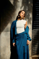 Falda Memoria - Azul