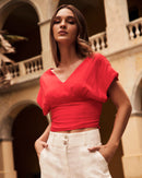 Blusa Intuición - Rojo