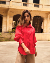 Blusa Aura - Rojo