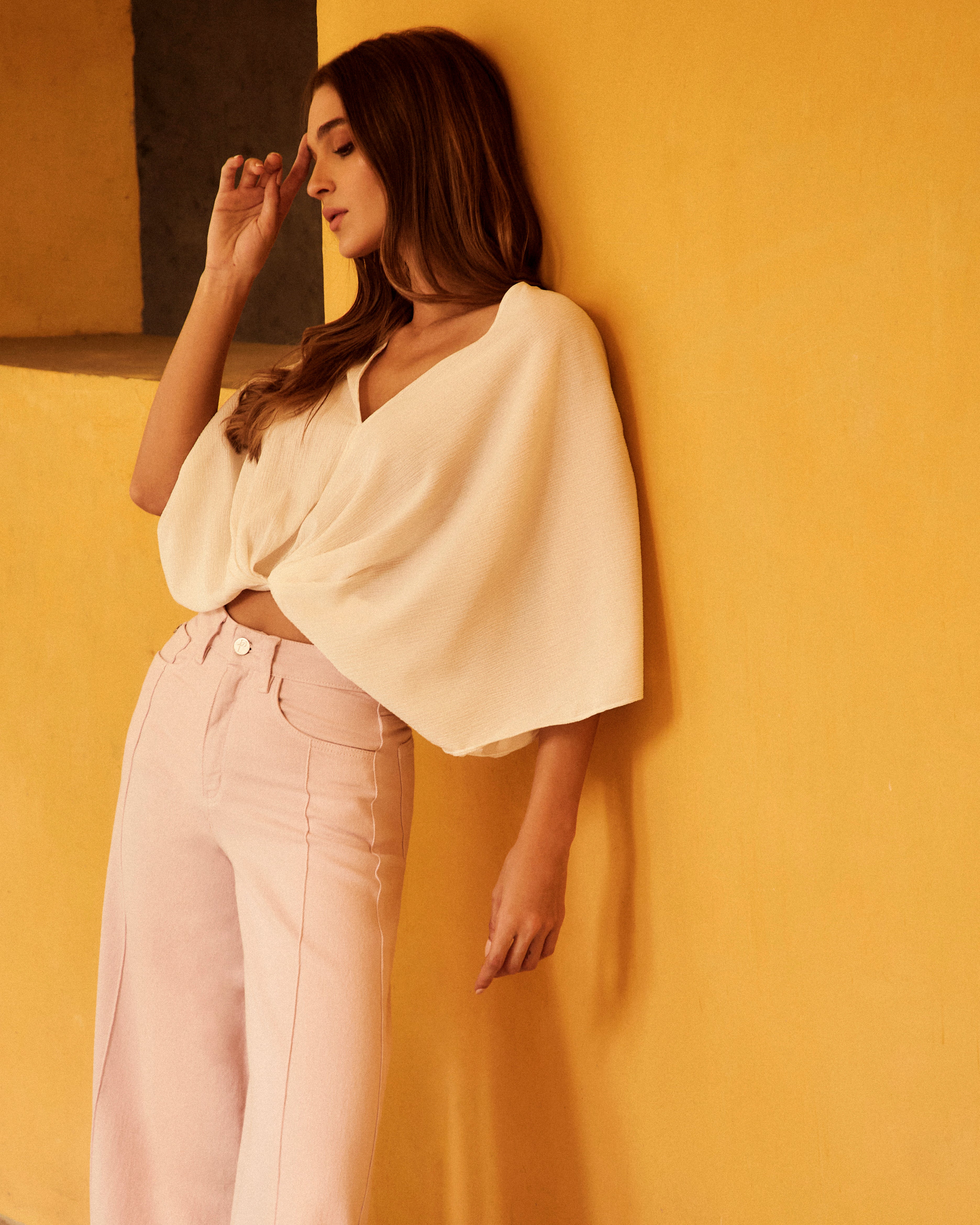 Blusa Solemne - Marfil