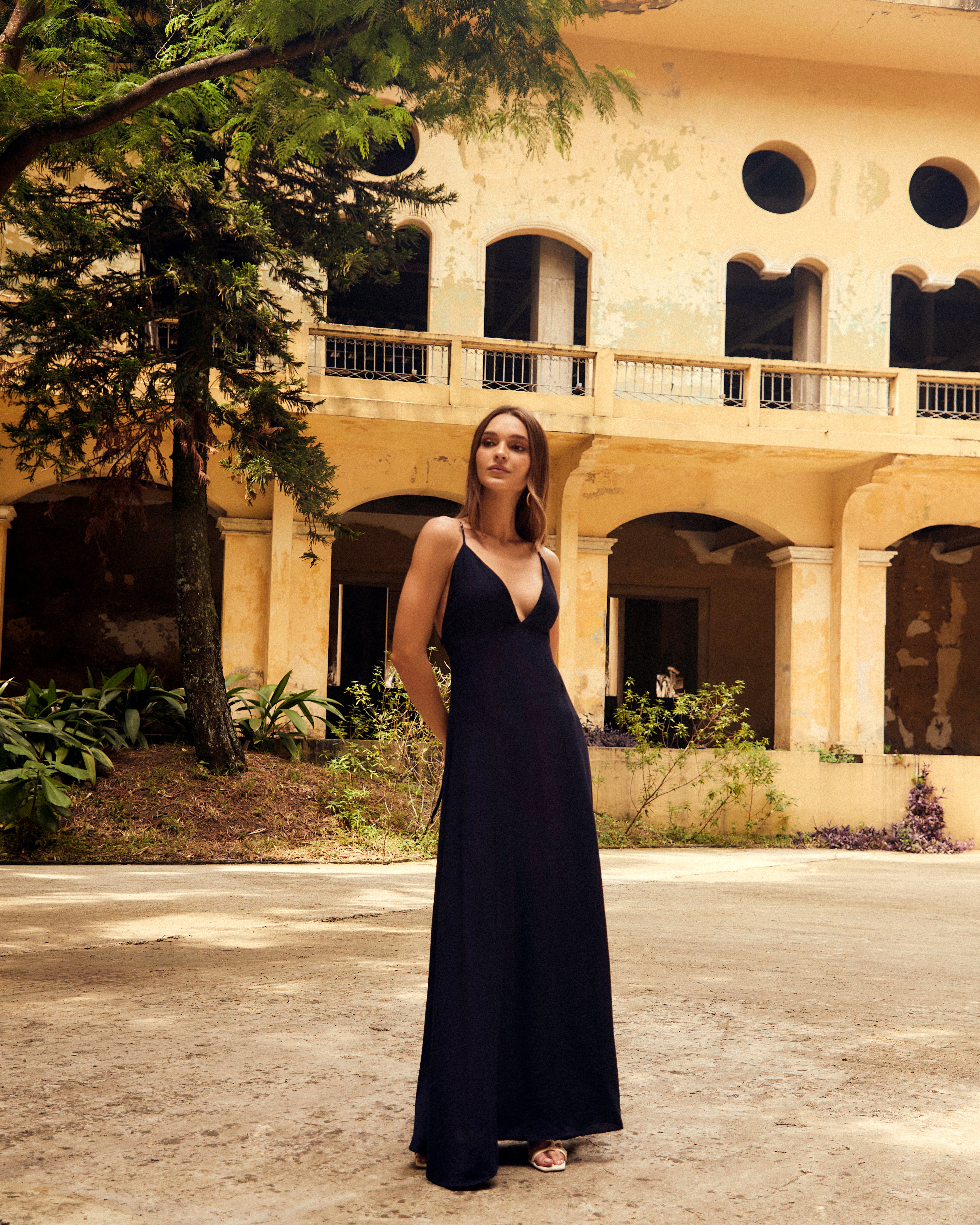 Vestido Eterna - Azul