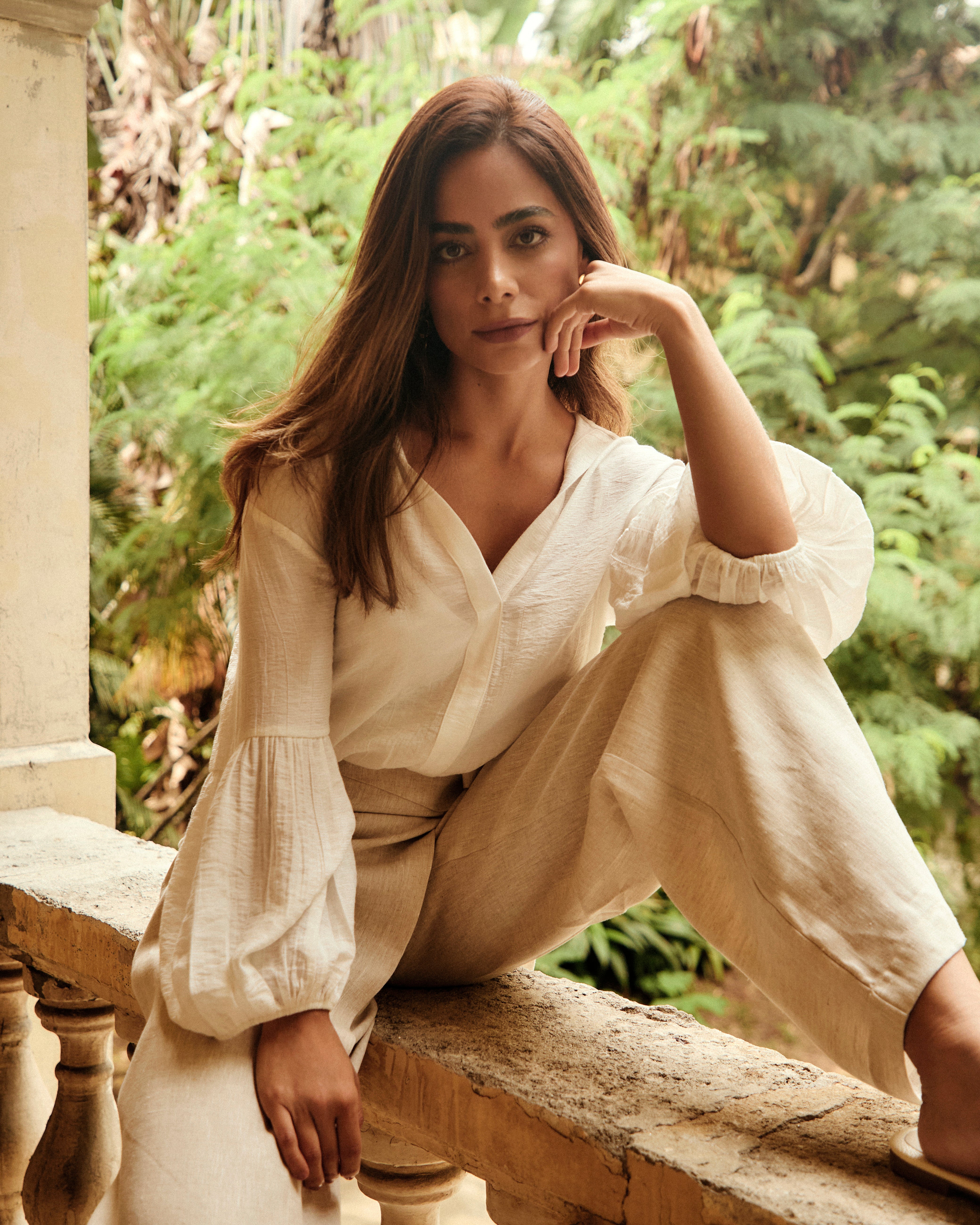 Blusa Radiante - Marfil