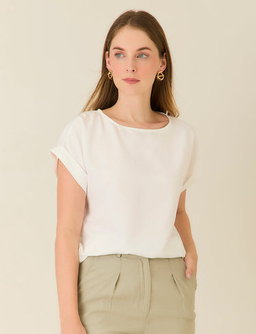 Blusa Full - Marfil