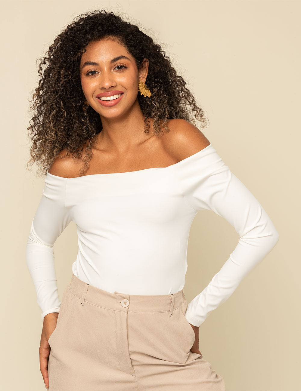 Blusa Plenitud - Marfil