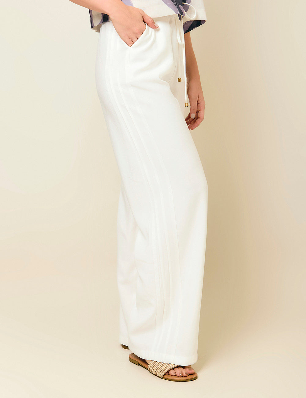 Pantalón Aise - Marfil