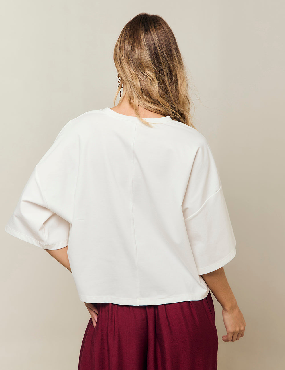 Blusa Naira - Marfil