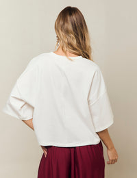 Blusa Naira - Marfil