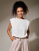 Blusa Destello - Marfil