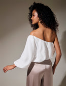 Blusa Horizonte - Marfil
