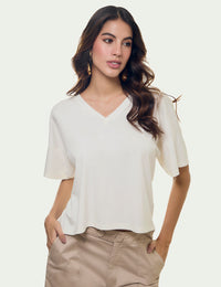 Blusa - Marfil