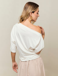 Blusa Salina - Marfil