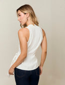 Blusa Camelia - Marfil