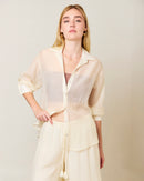 Blusa Acacia - Marfil