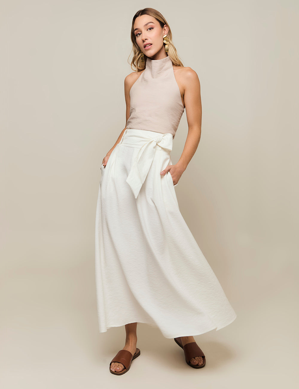 Falda Acacia - Marfil