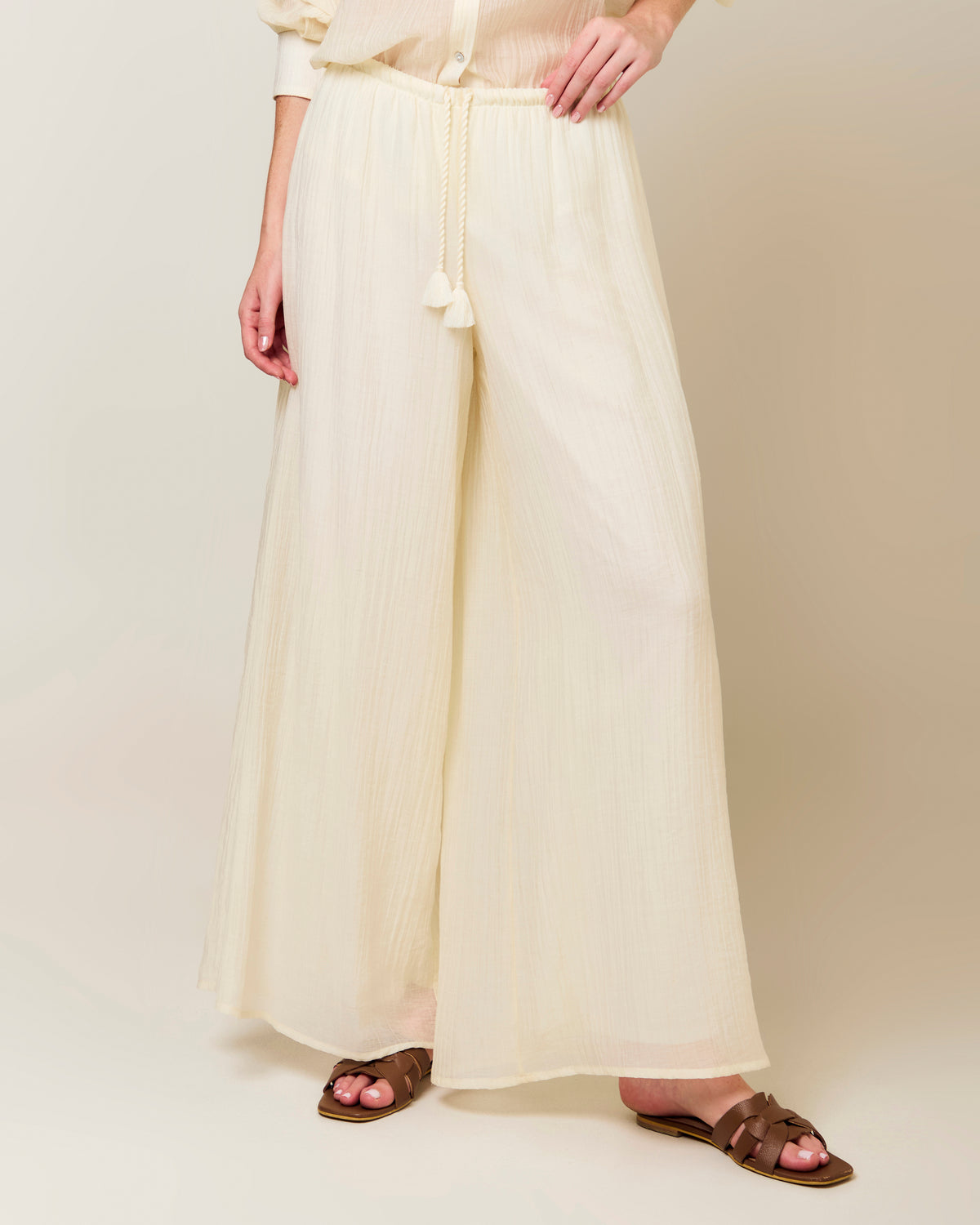 Pantalón Acacia - Marfil