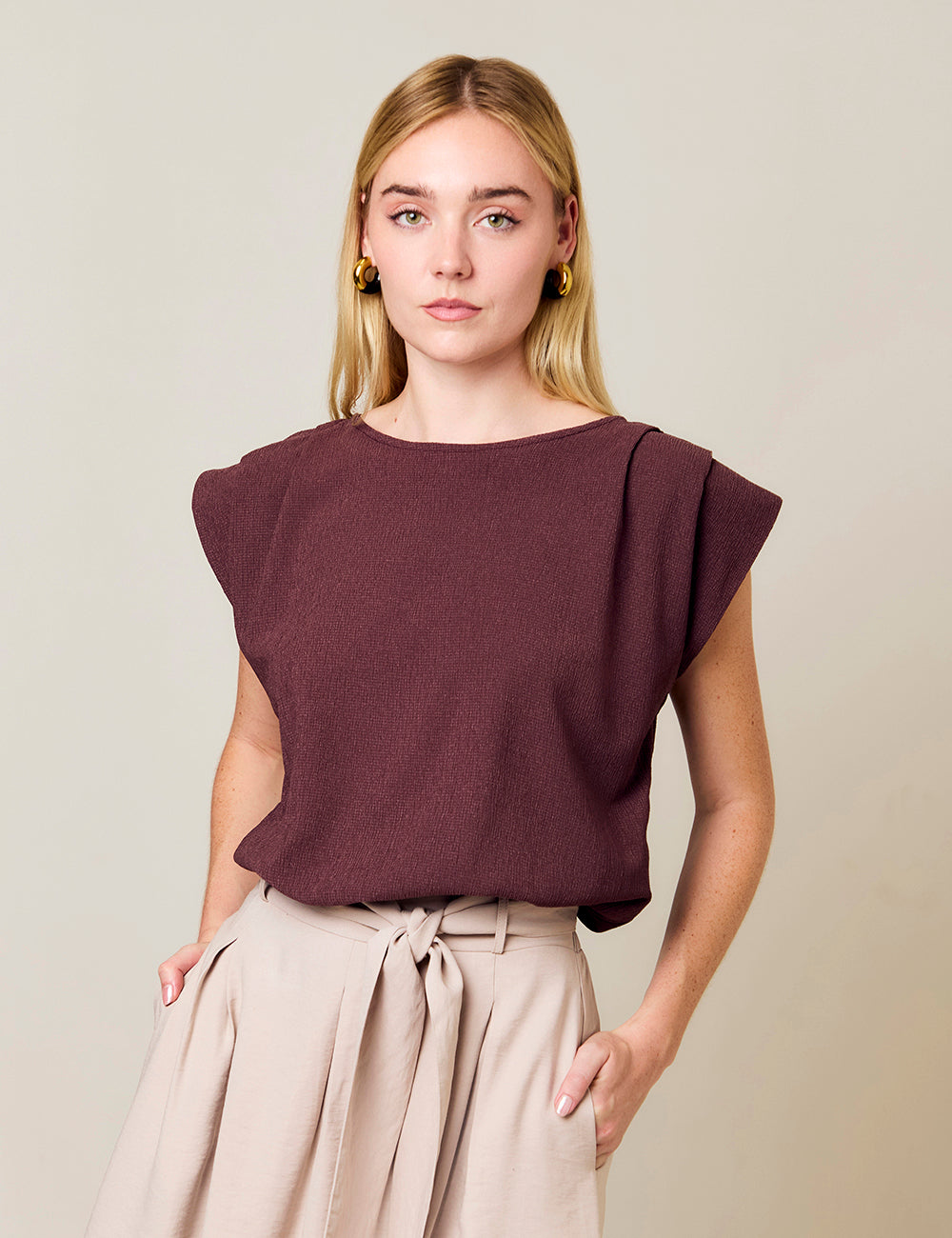 Blusa Alba - Morado