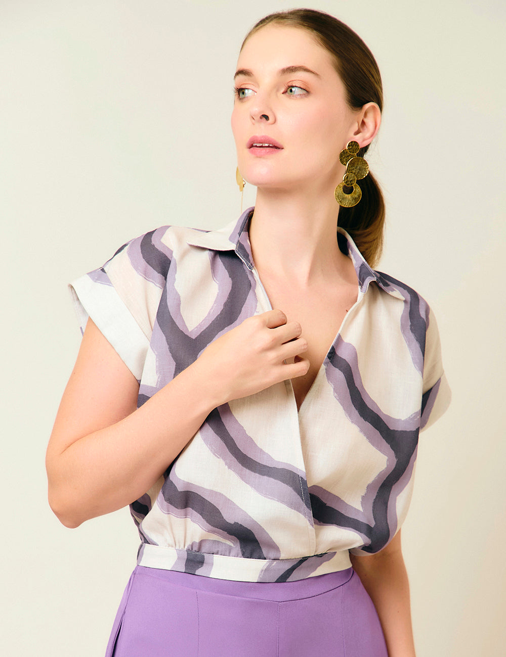 Blusa Iris - Estampado