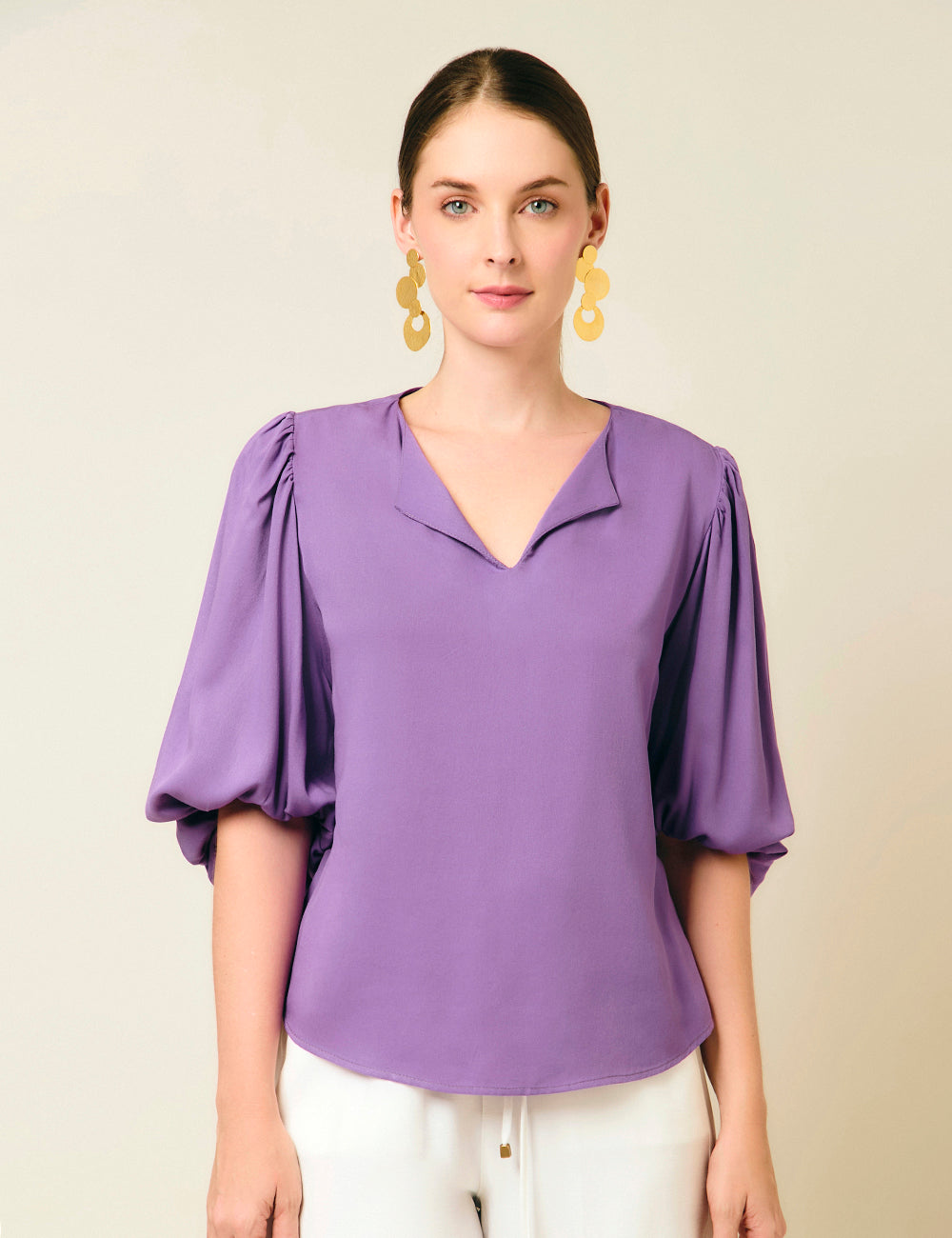 Blusa Malva - Morado