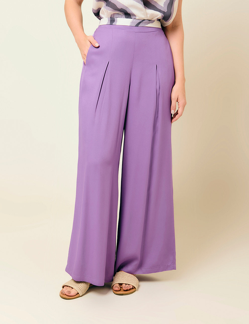 Pantalón Malva - Morado