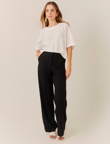 Pantalón Tencel - Negro