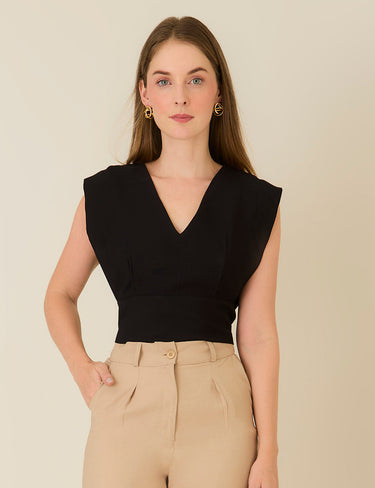 Blusa Nogal - Negro