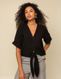 Blusa Cintia - Negro